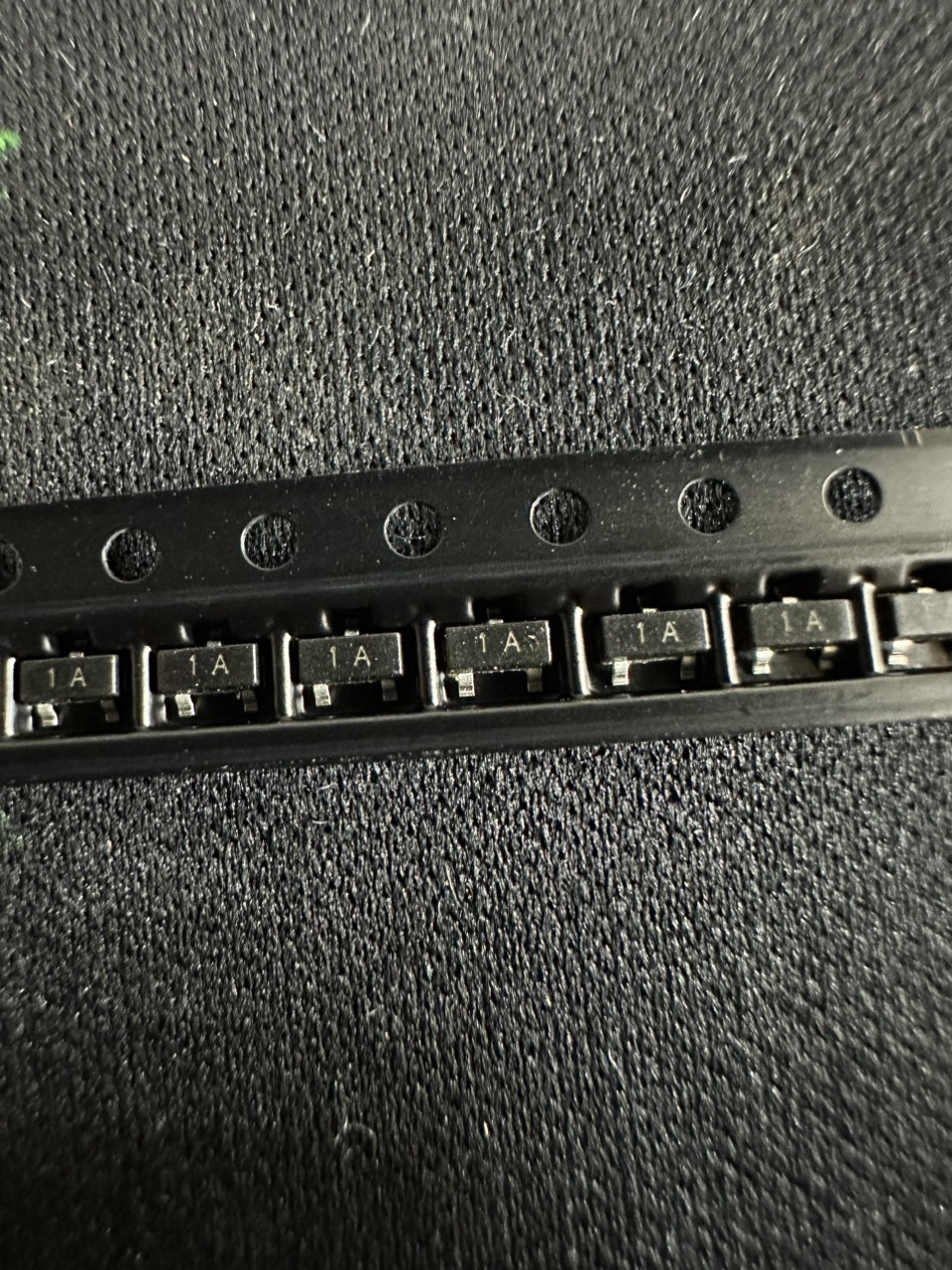 Tran transistor smd code 1a bc848 848 npn 0.1a 30v sot-23 dán