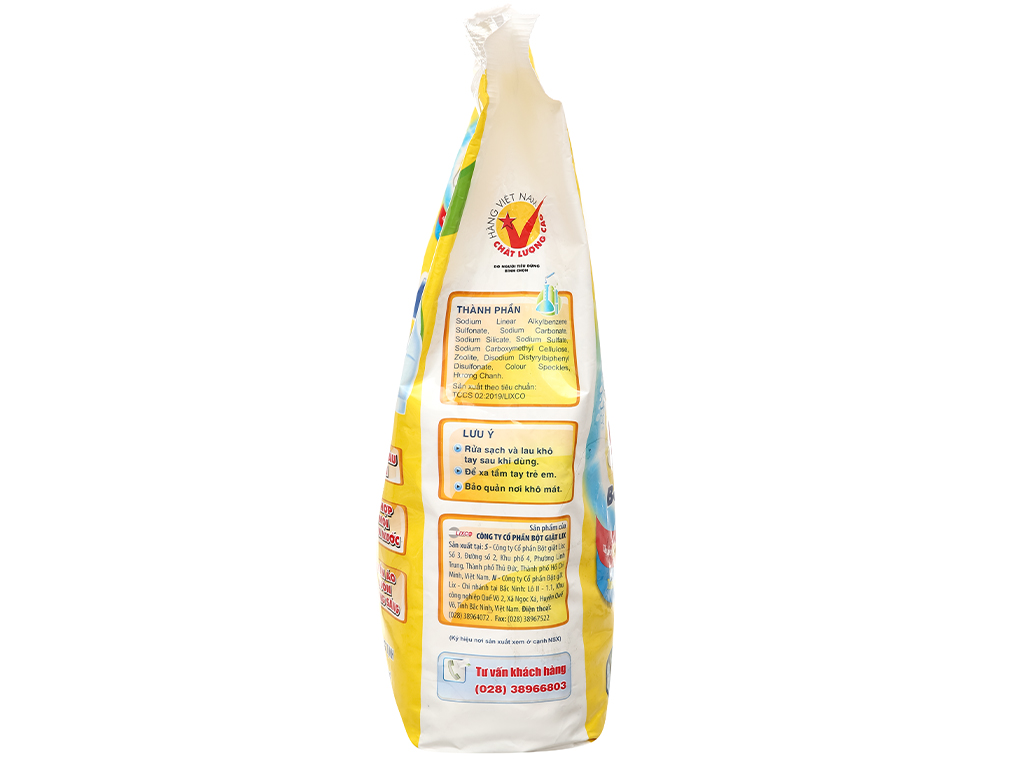 Bột Giặt Lix hương chanh 5.5kg(tặng NRC 400g)