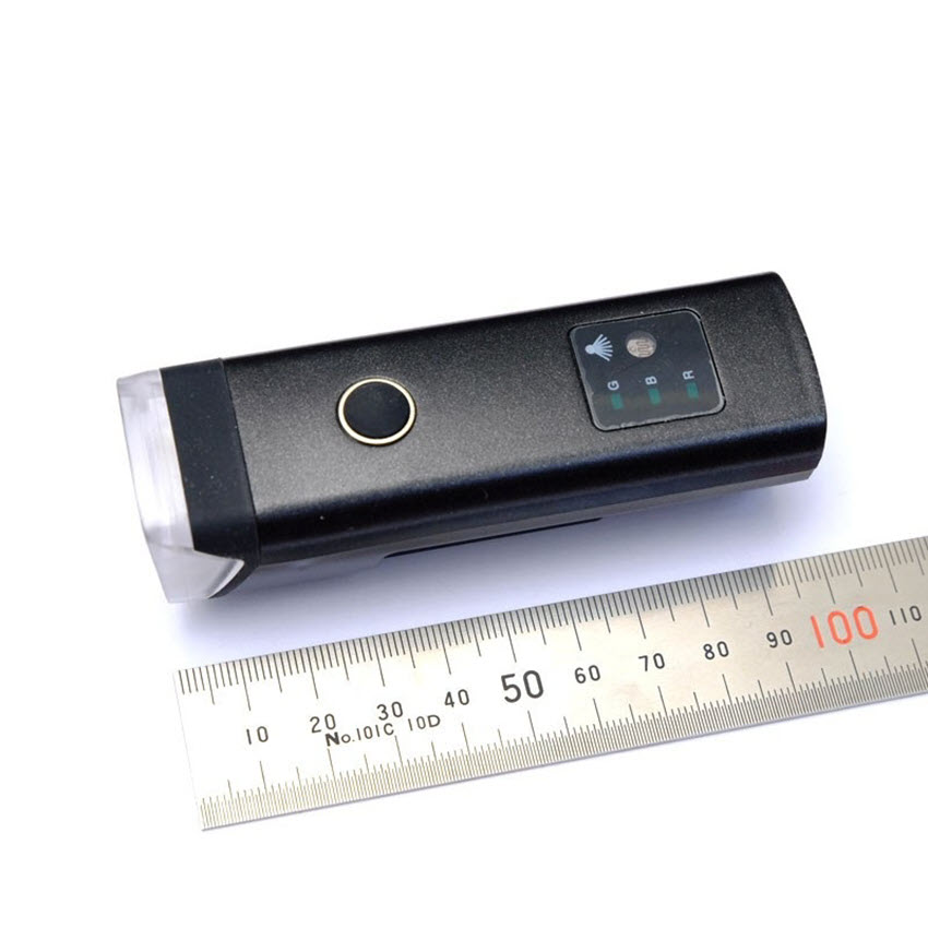 Đèn pha xe đạp HJ-047 sạc cổng USB Tặng khóa 4 số cho xe đạp