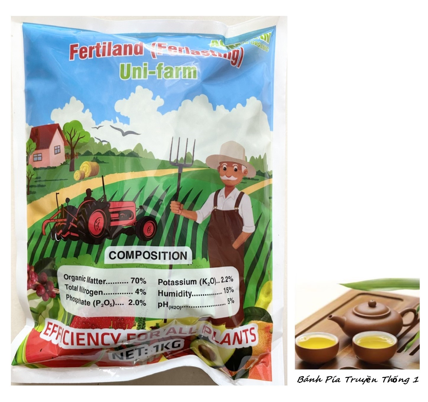 Phân Bón Hữu Cơ Sinh Học Agrimartin - #045A# 1kg
