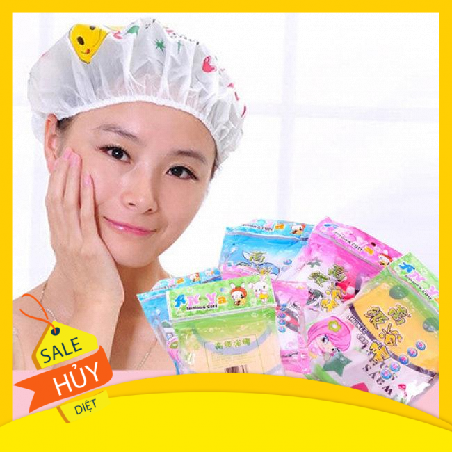 Combo 4 mũ trùm tóc dùng hấp dầu tóc hoặc tắm