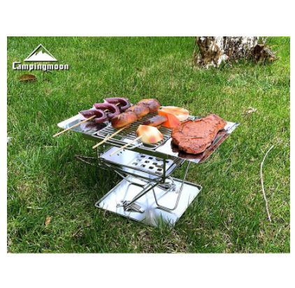 Bếp nướng than hoa dành cho 2 người Campingmoon MT-015 FLY