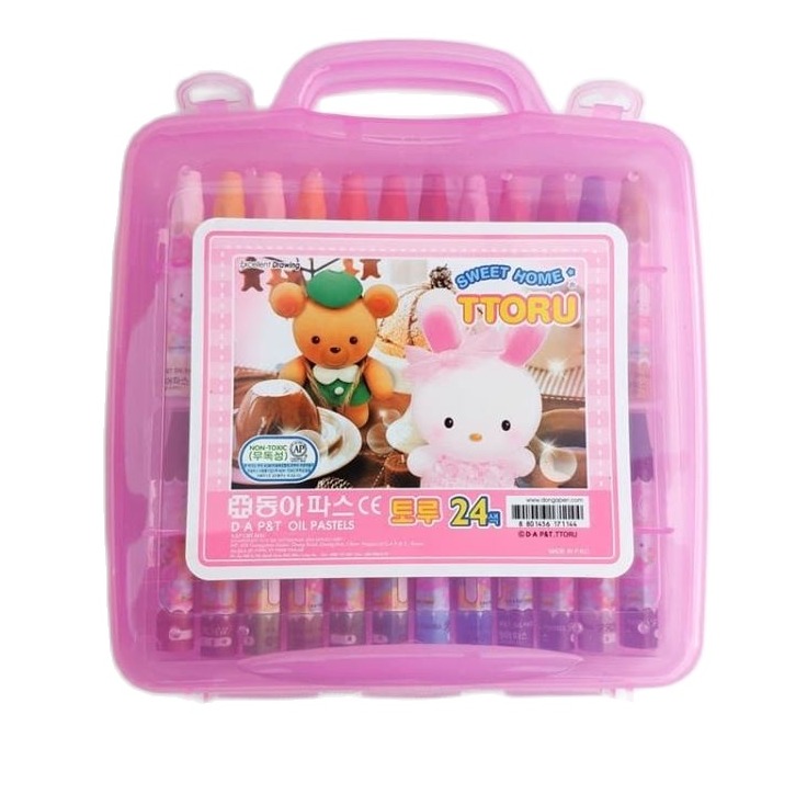 [HCM]SÁP DẦU TÔ MÀU HÀN QUỐC 24 MÀU (TORRU DOLLY)
