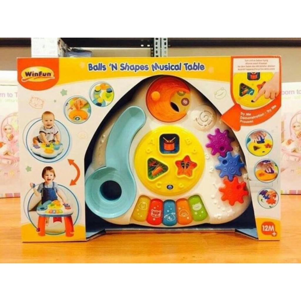Bàn nhạc thả bóng có đèn nhạc Winfun 0812