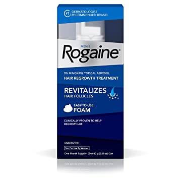 Kem mọc tóc Nam Rogaine Minoxidil 5% Foam Dạng Bọt 60ml (chai lẻ)