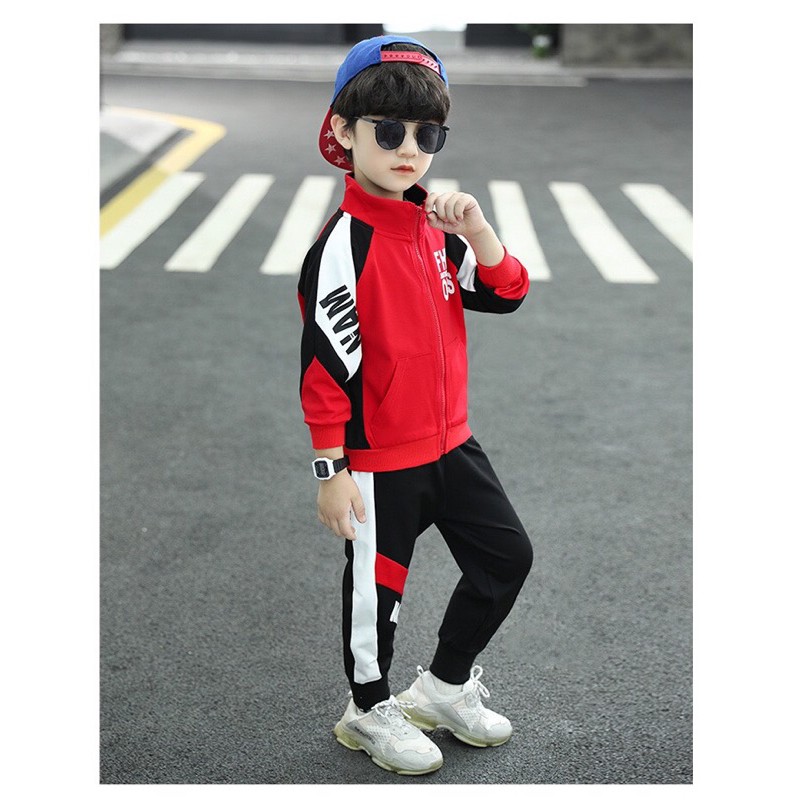 (Bán Sỉ) - Bộ Thể Thao Cho Bé Trai (18-30Kg)