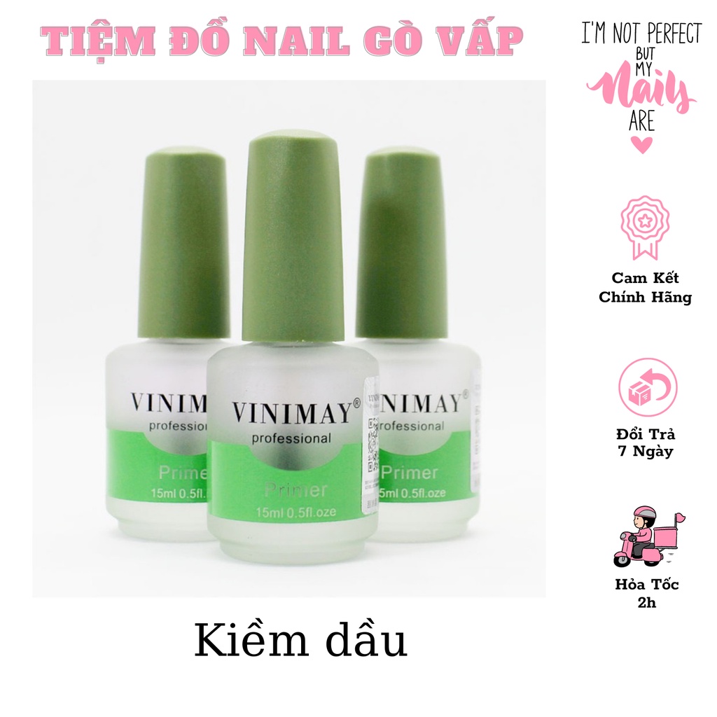 Kiềm Dầu Móng Vinimay 15ml