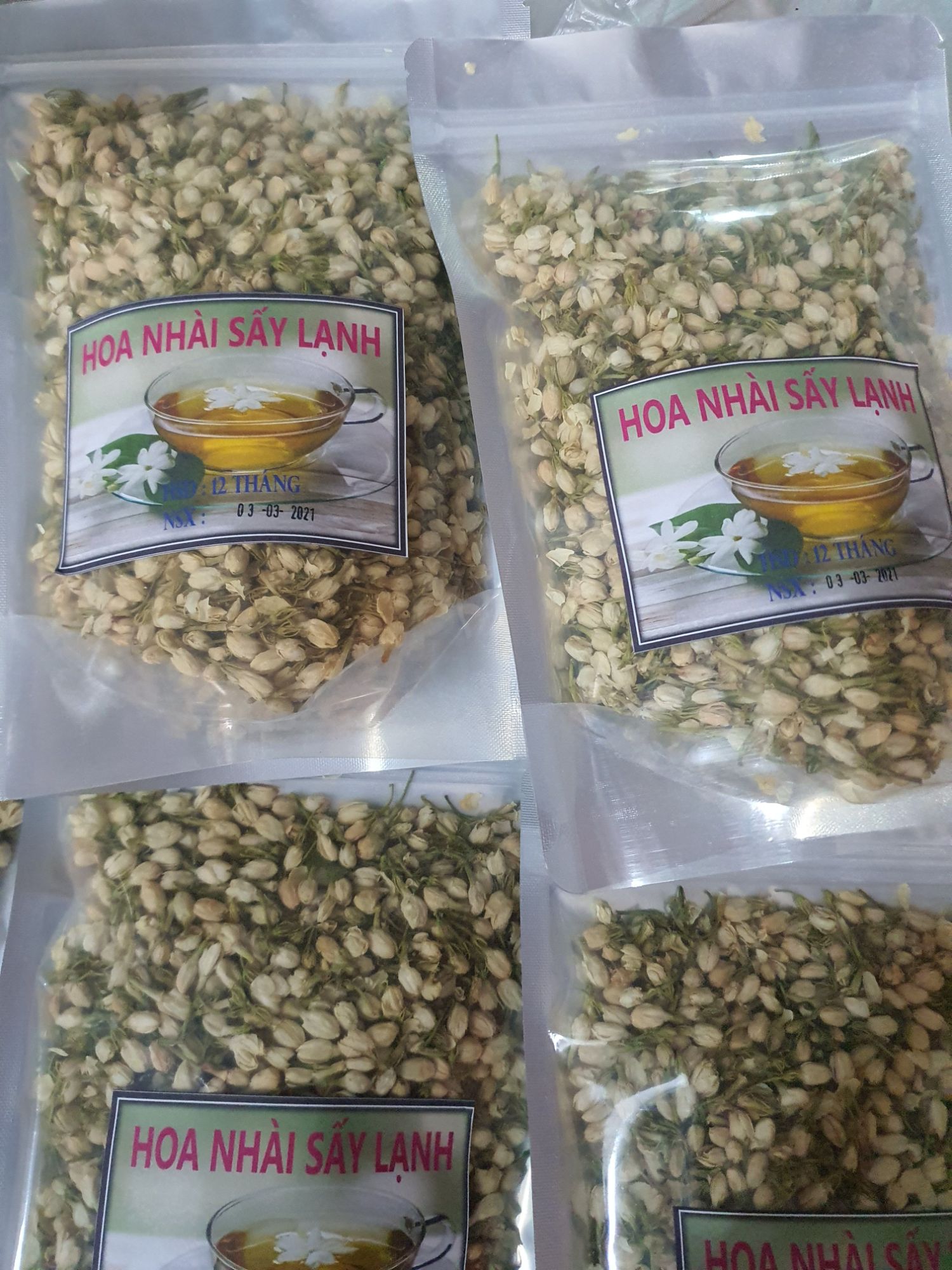 Nụ Hoa Nhài Đà Lạt Sấy Lạnh - 100G
