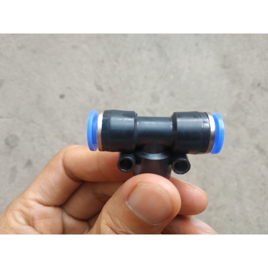 Stainless steel tee pipe 8mm 8mm 8mm spray pipe irrigation system pneumatic