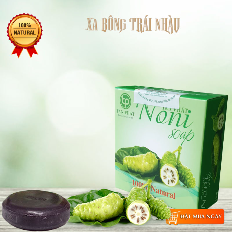 Combo 3 hộp Xà bông trái nhàu Tấn phát