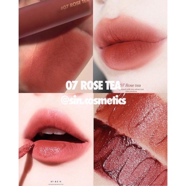 Son Romand Milk Tea Velvet Tint ver 1 ver 2