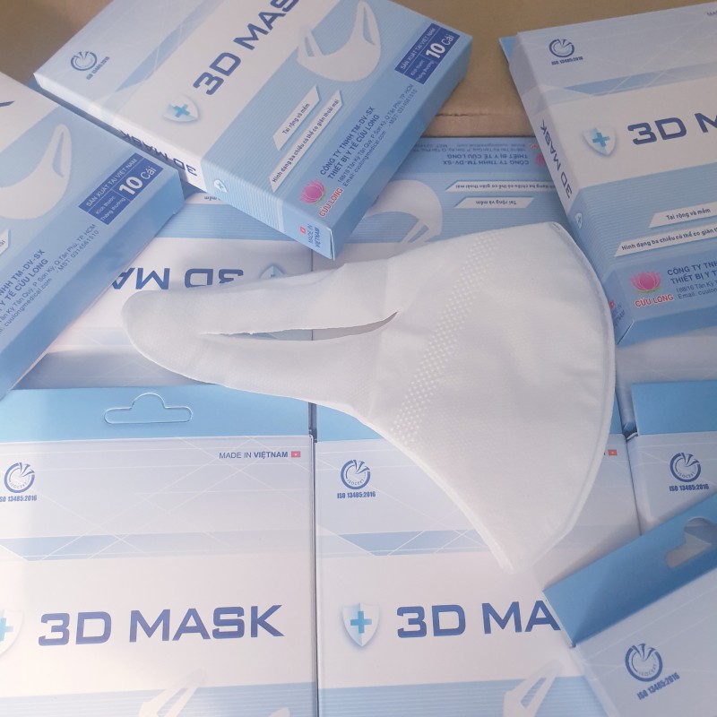 Giá bán Khẩu Trang 3D Mark Người Lớn Cửu Long