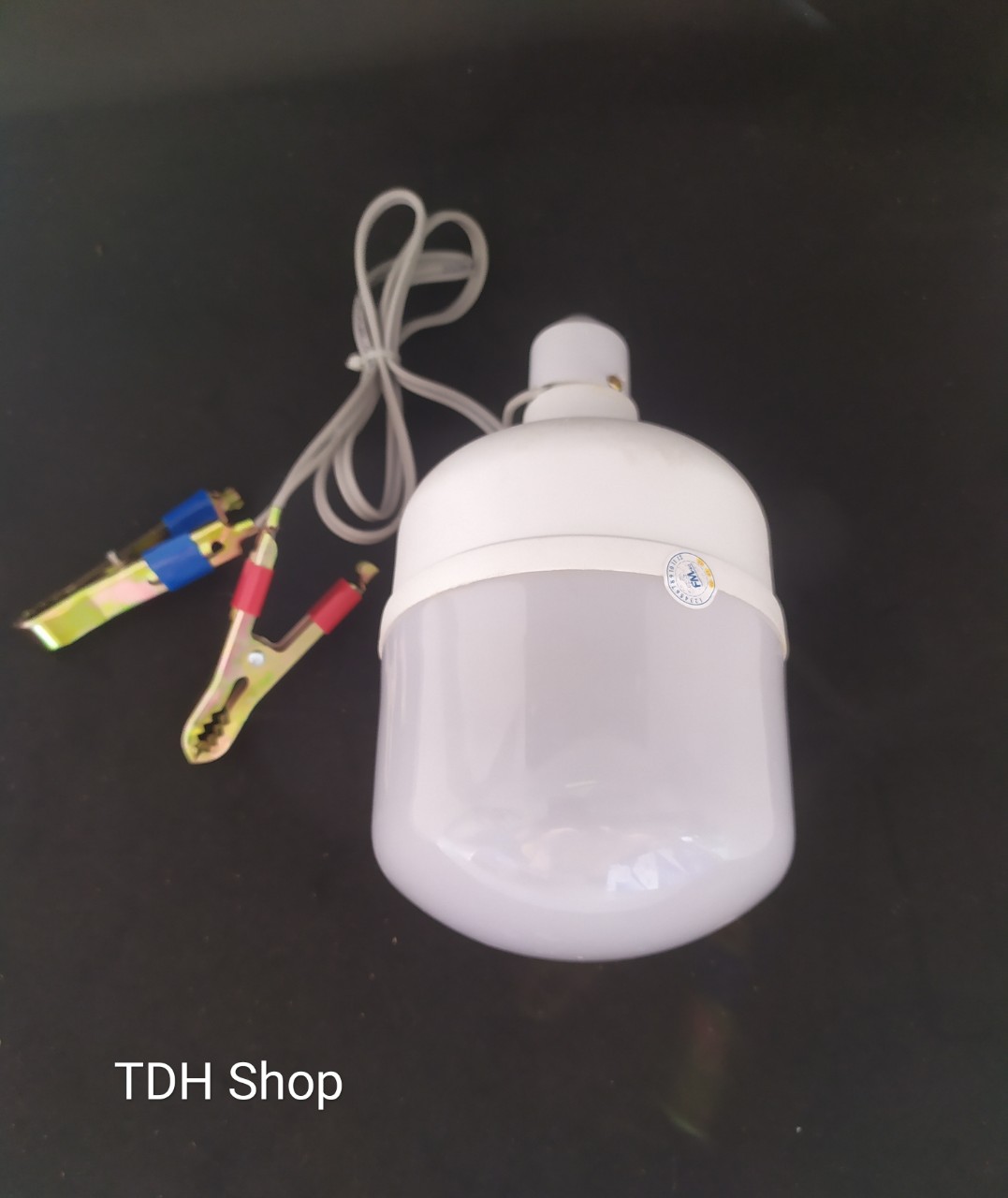 Bóng đèn kẹp bình 12V ắc quy 12W, 24W
