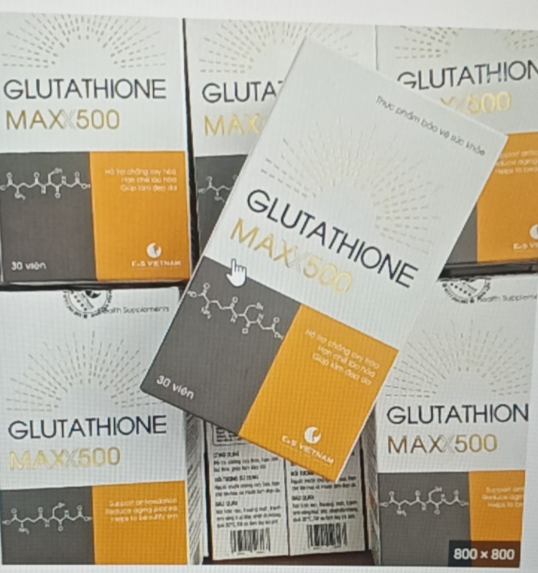 [ Chính hãng - Freeship ] Viên uống Glutathione Maxx 500