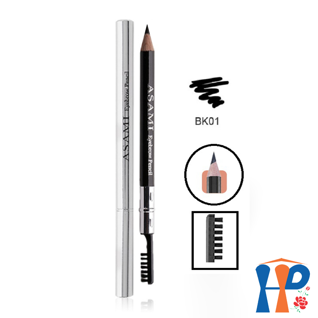 Asami Asami 2 Eyebrow Pencil and Sharpener (waterproof)