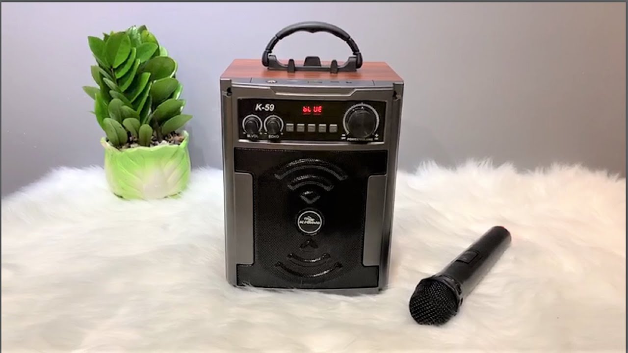 Loa kéo bluetooth Karaoke Kiomic K59