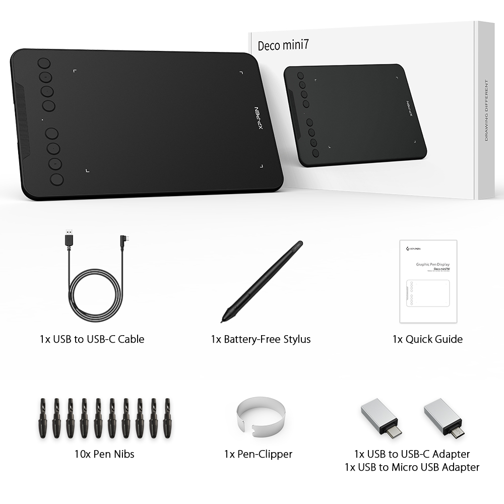 Bảng vẽ điện tử XP-Pen Deco Mini7