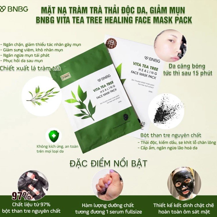 Mặt Nạ Giấy Dưỡng Da BNBG Mask 30ml