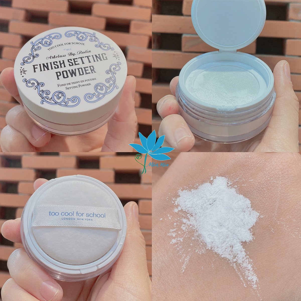 Phấn Phủ TOO COOL FOR SCHOOL Artclass By Rodin Finish Setting Powder Bột 10g [CAM KẾT CHÍNH HÃNG]