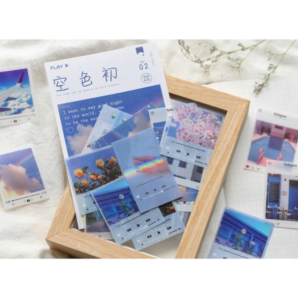 Stickers miếng dán trang trí sổ tay (4 lựa chọn)