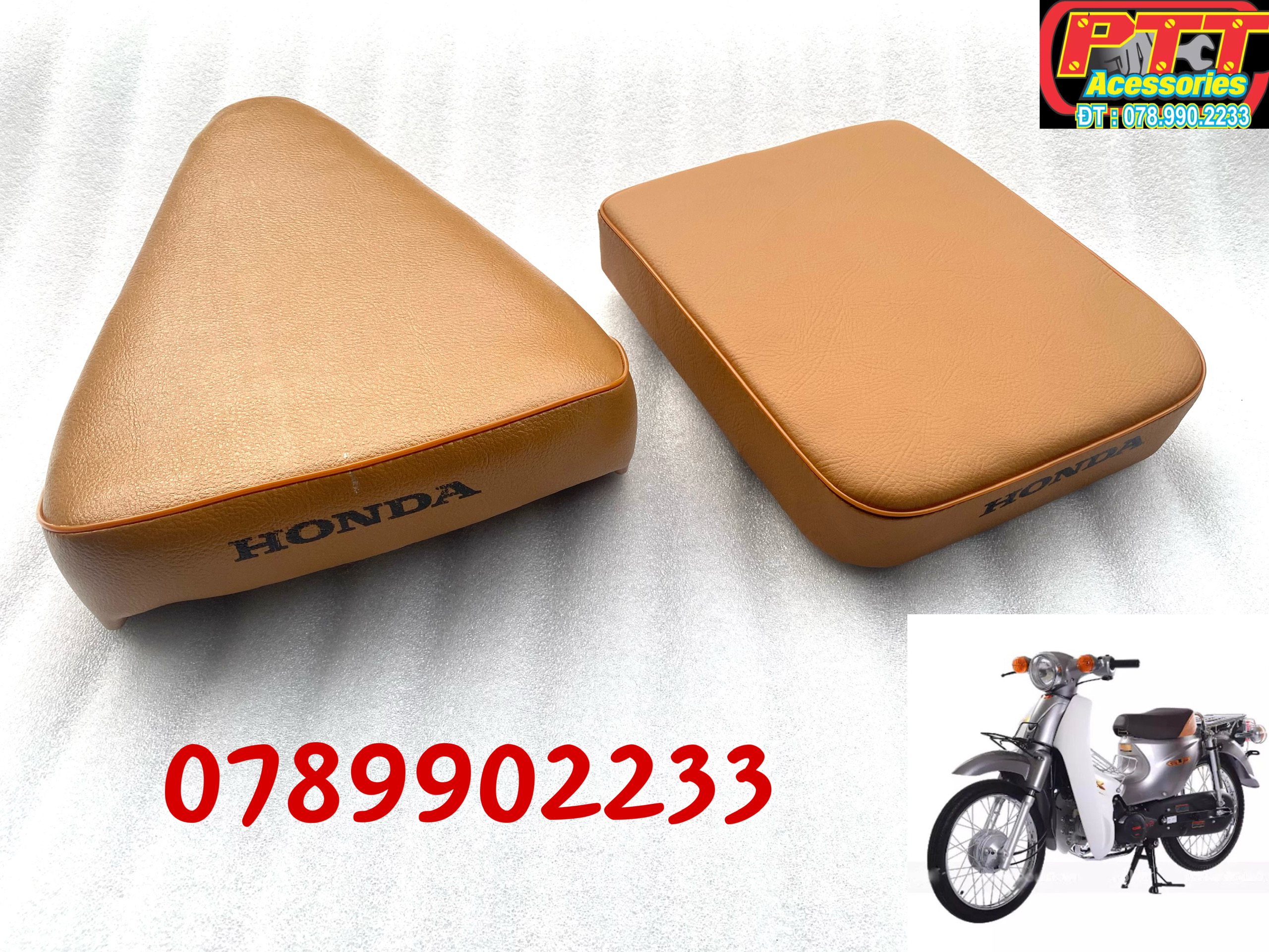 Bộ yên trước - sau xe cub mới