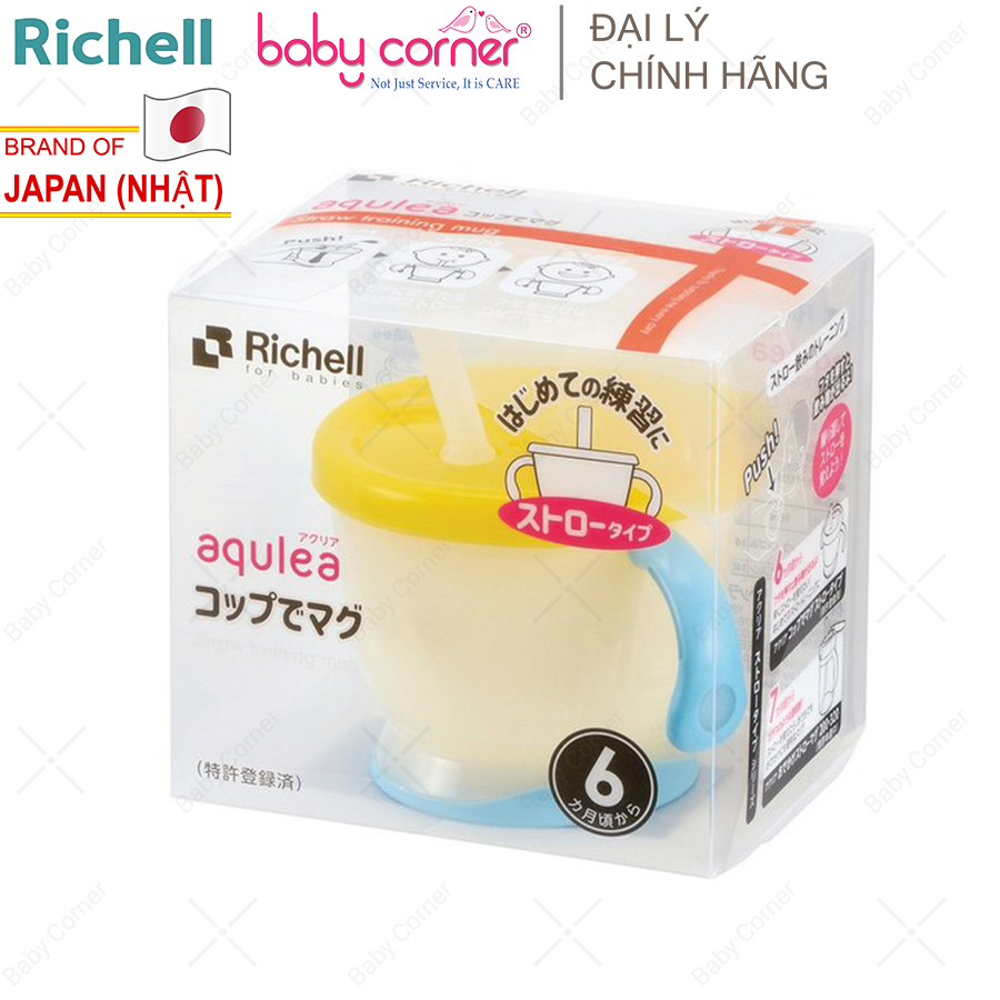 [HCM]Cốc Tập Uống Ba Giai Đoạn RICHELL 150ML