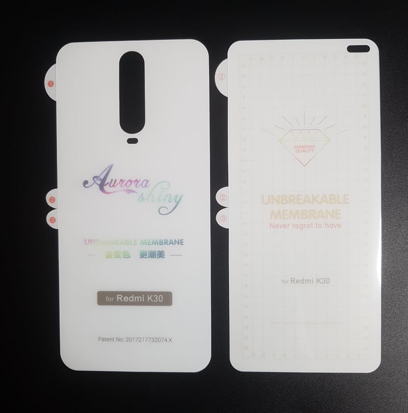Bộ Dán PPF mặt trước, sau cho Xiaomi Redmi K30/ K30 Pro + tặng gạt dán