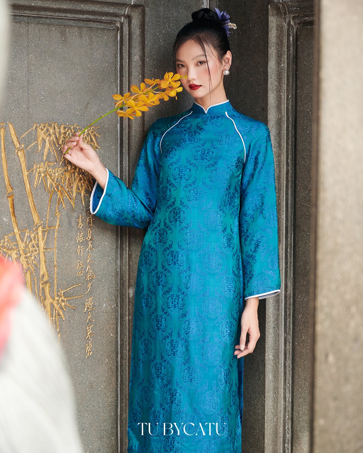 TUBYCATU | Áo Dài An Vĩ (KHÔNG KÈM QUẦN)