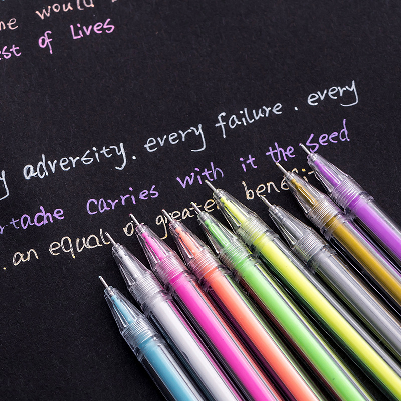 High quality 0.5mm gel ballpoint pen with even ink