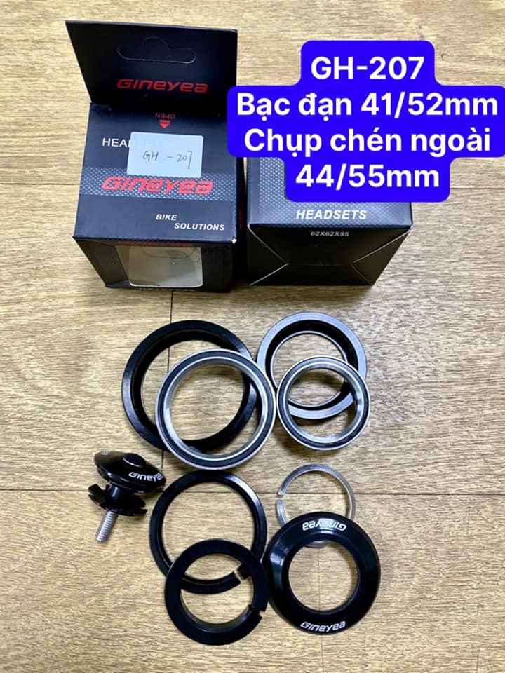Chén Cổ Bạc Đạn Nhiều Size Hàng Gineyea Cho Xe Đạp