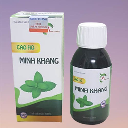 Cao Ho Minh Khang - Hỗ trợ giảm ho, long đờm