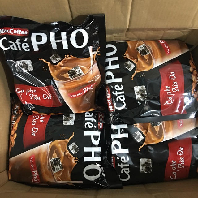 [HCM]Cafe Sữa Phố 1 bịch 30 gói x 24g