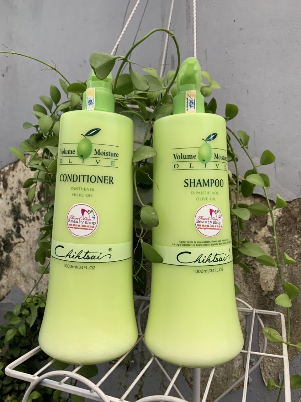 [HCM]Dầu gội/ Dầu xả sieeu mượt Chihtsai Olive