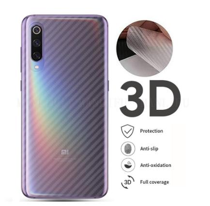 Miếng dán mặt lưng vân cacbon Xiaomi Mi 9 / Mi 9Se mới