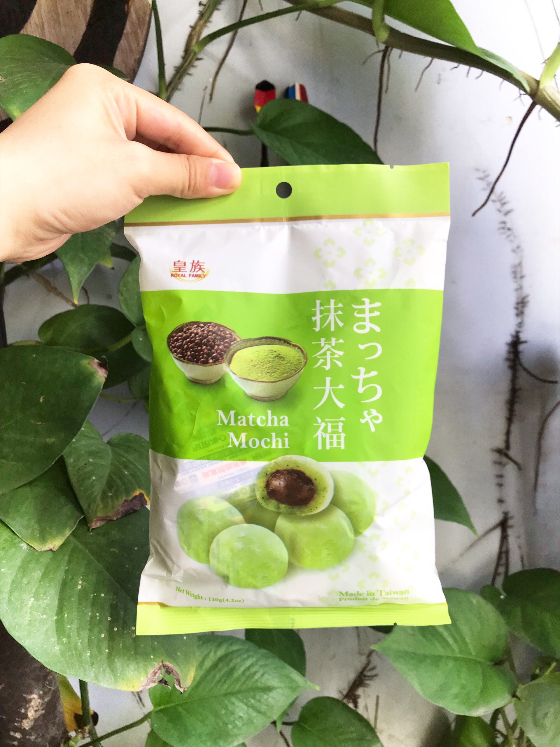 [Date 11/2026]Bánh Mochi Trà Xanh - Matcha Mochi (Gói 120g)