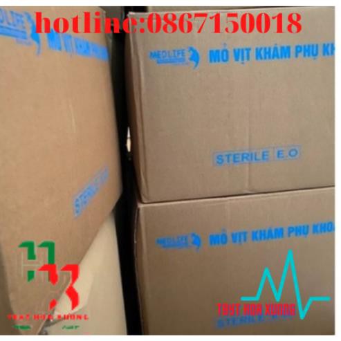 MỎ VỊT NHỰA KHÁM PHỤ KHOA TÚI 1 CÁI