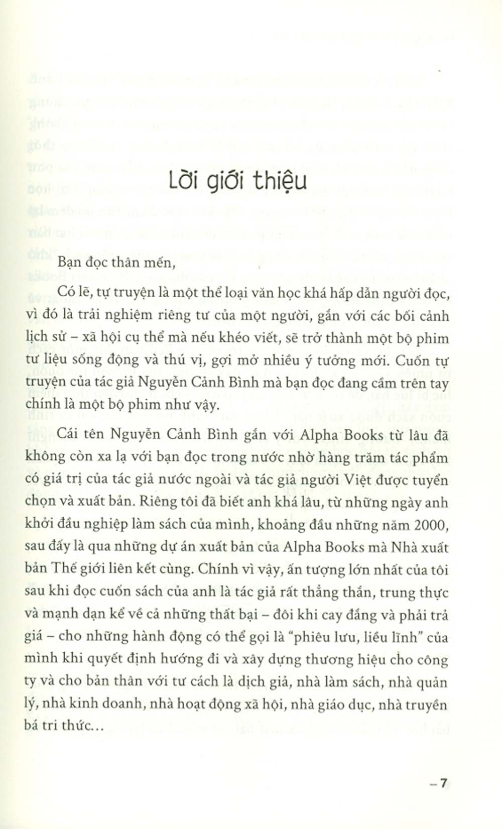 Sinh Năm 1972: Khát Vọng Sống (Tự Truyện)