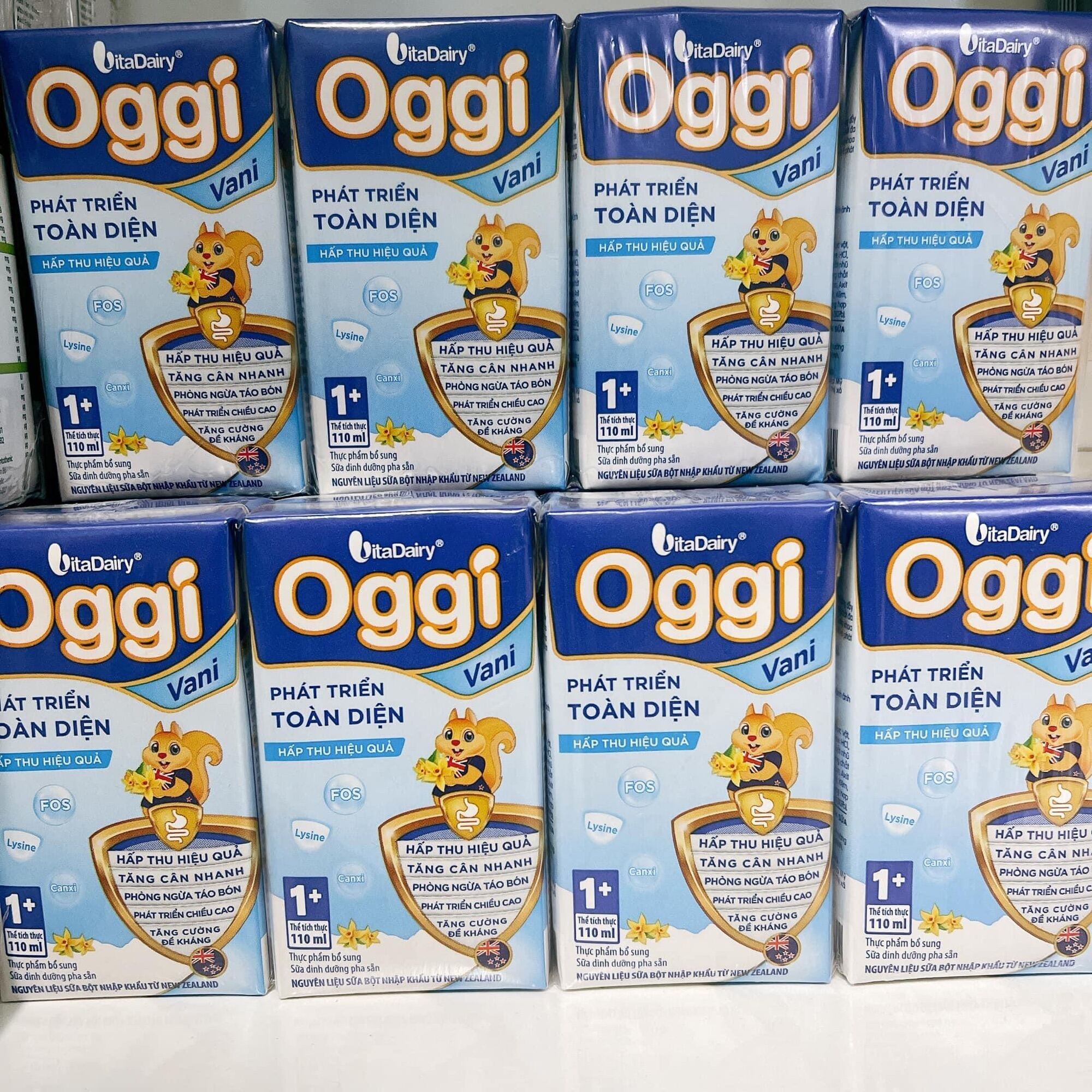 THÙNG SỮA PHA SẴN OGGI VÁNG SỮA ,SỮA NƯỚC 110ML