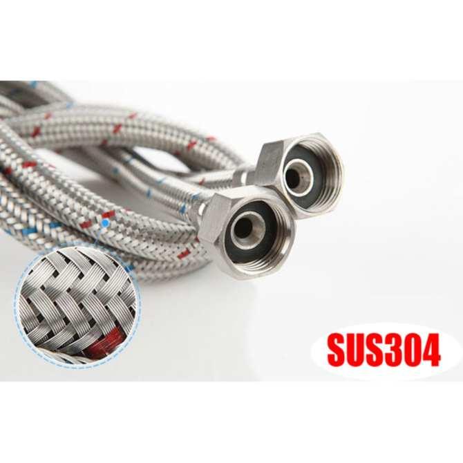 [HCM]Bộ 2 dây cấp nước nóng lạnh INOX 304