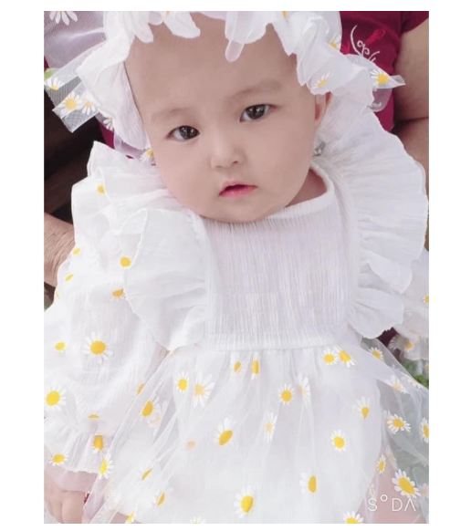 [HCM]Set 3 chi tiết body hoa cúc cho bé