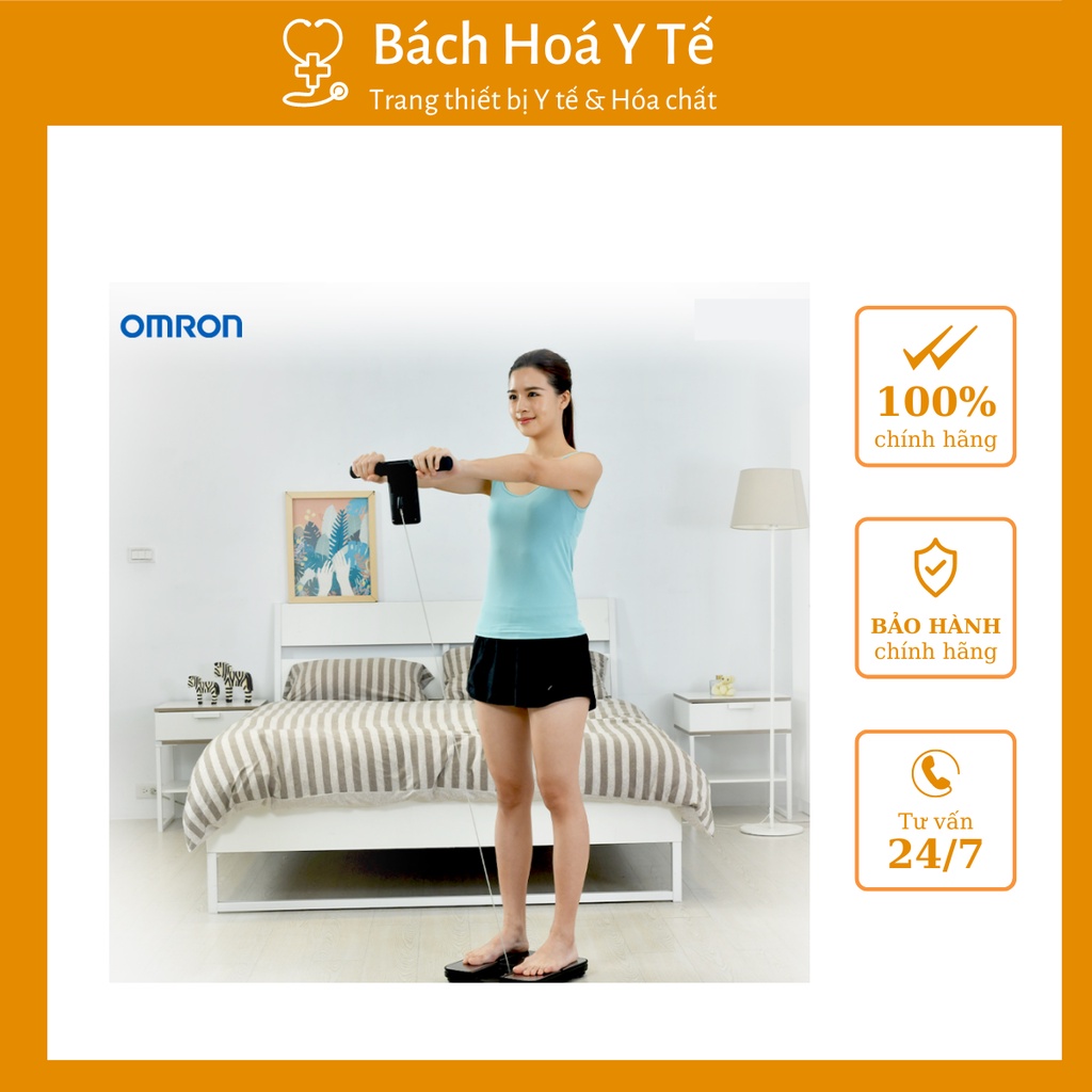 Cân đo lượng mỡ Omron, HBF-702T, BH 2 năm