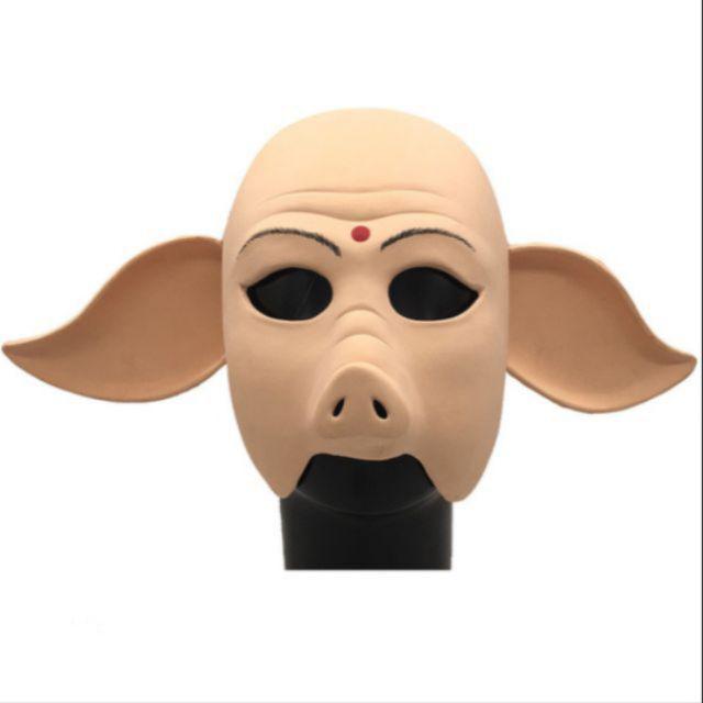 Mặt nạ trư bát giới mặt nạ hoá trang halloween trang phục trư bát giới