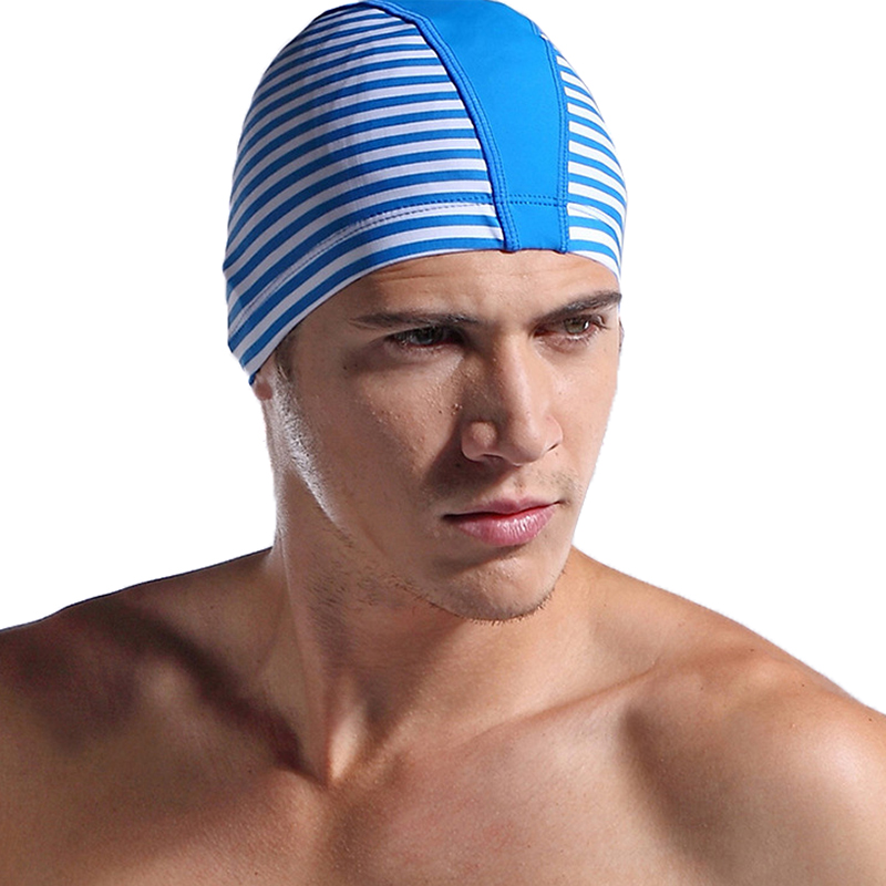 Desmiit nylon men swimming cap S902