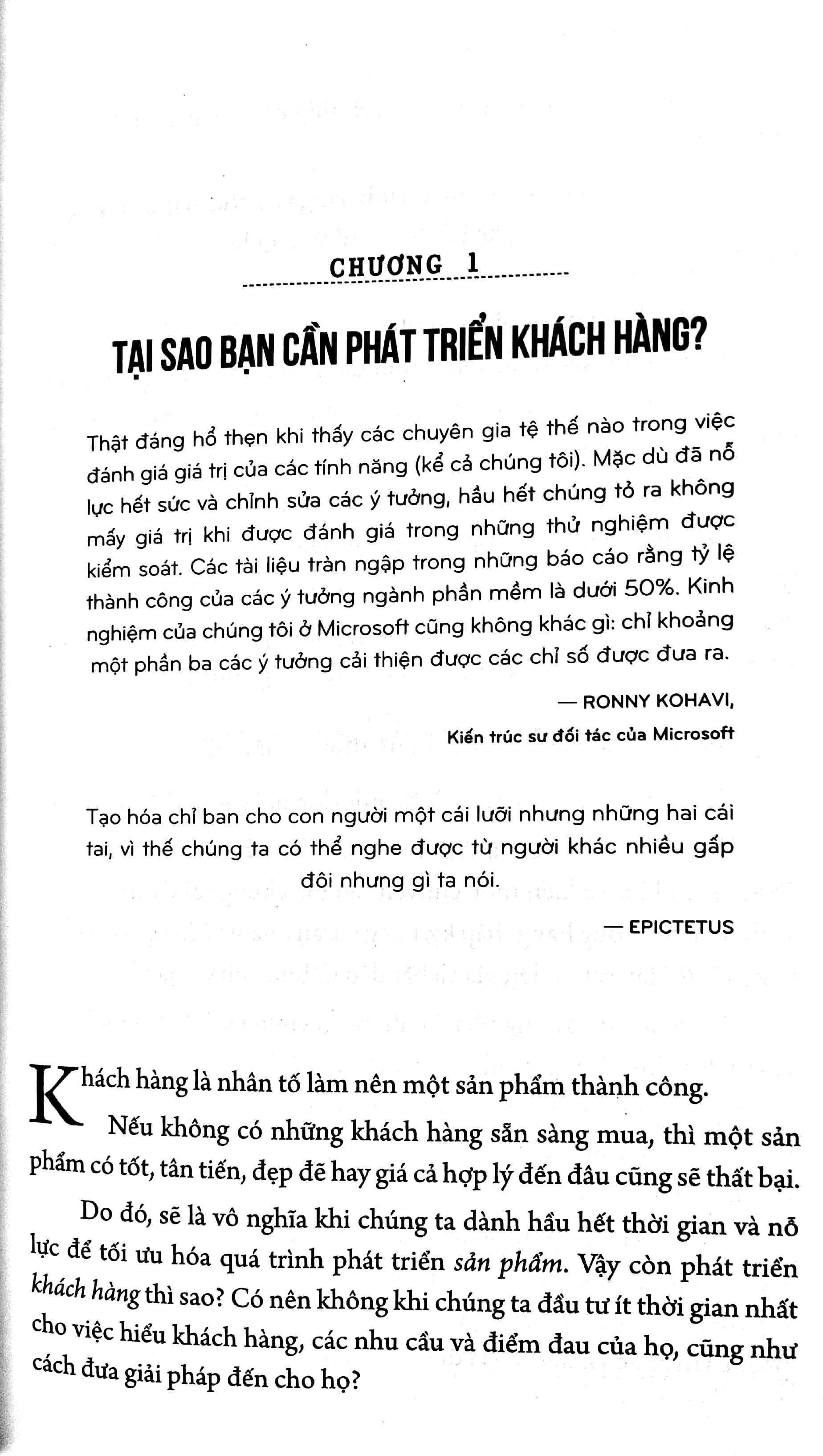 Sách - Phát triển khách hàng tinh gọn
