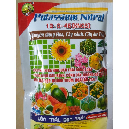 Phân bón NPK 13-0-46 BIOMAX - gói 200G