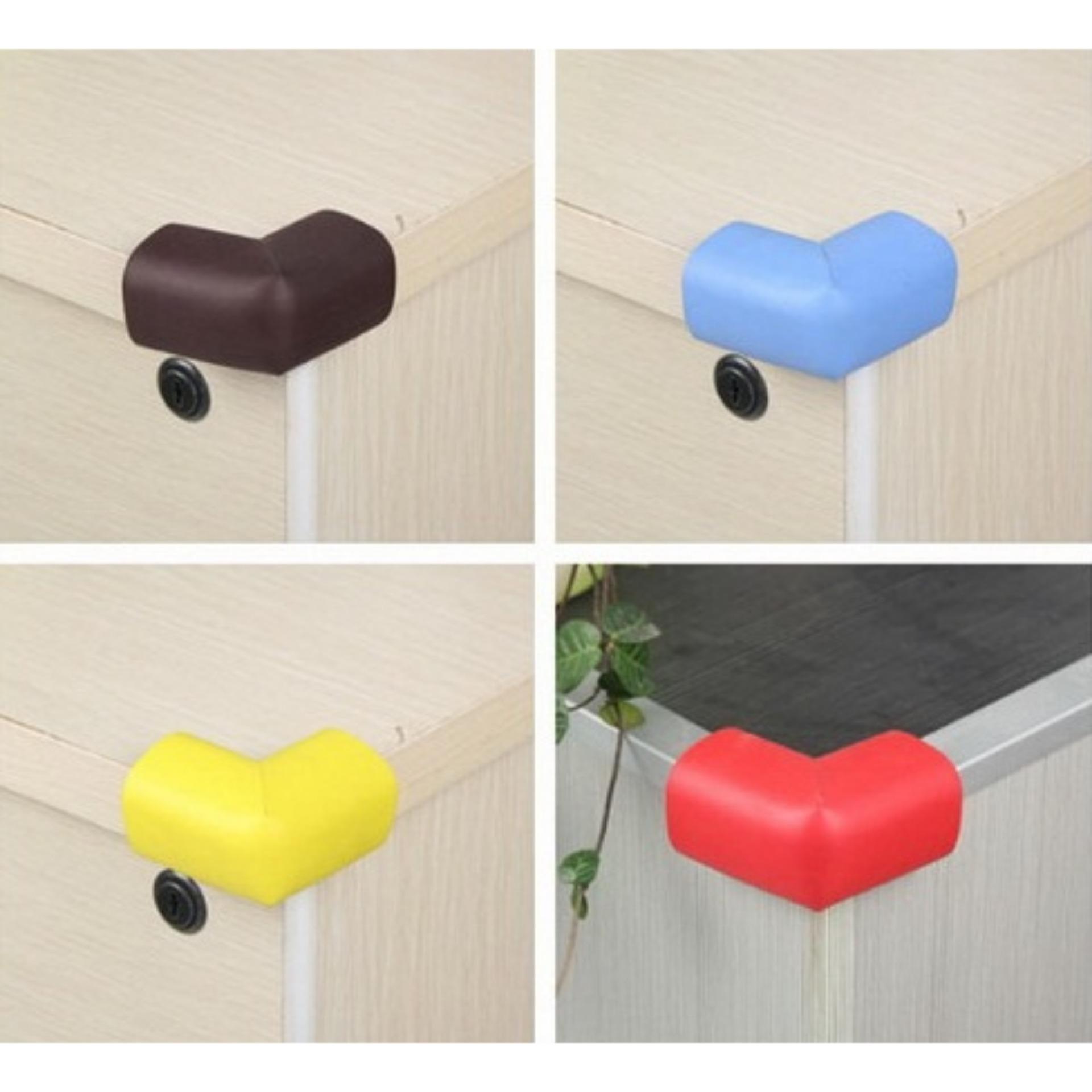 Combo 8 miếng bọc góc cạnh bàn bằng cao su non