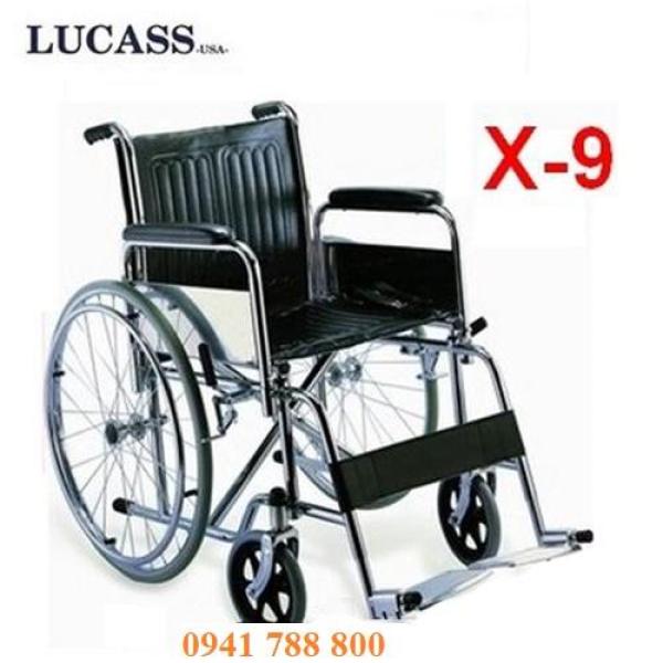 Xe lăn tiêu chuẩn Lucass X-9 cao cấp