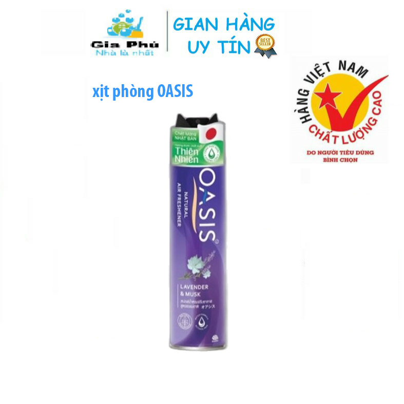Xịt Phòng OASIS Thái Lan 320ml (mua tại ptptshop)