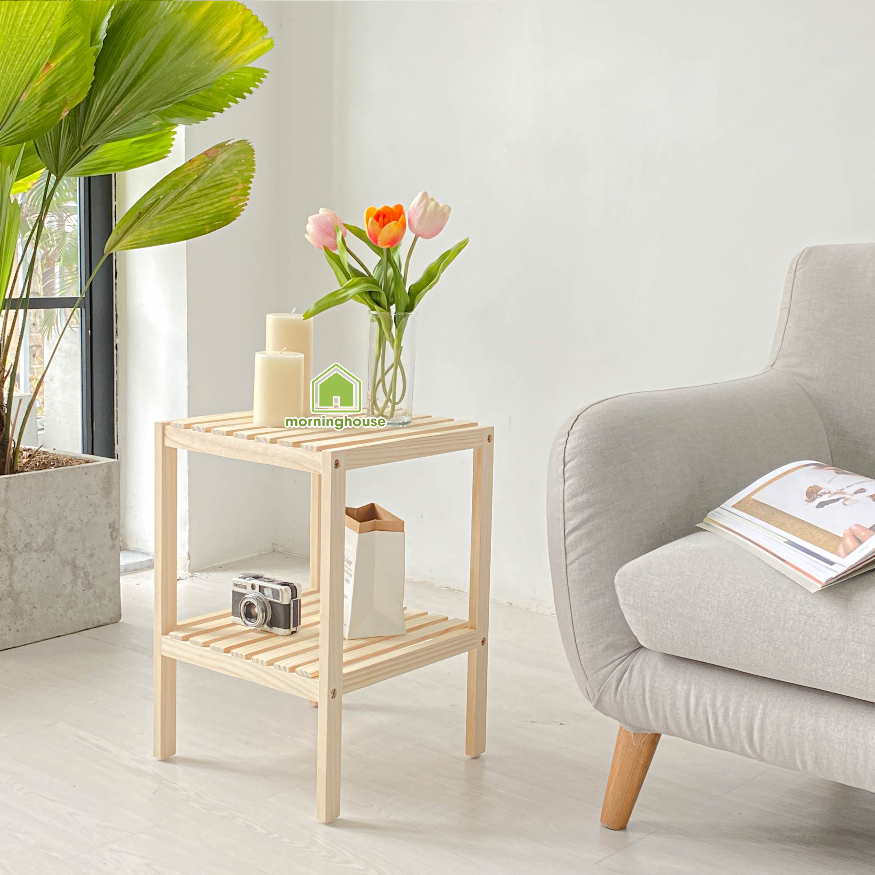 [HCM]Kệ Gỗ Decor Trang Trí Phòng