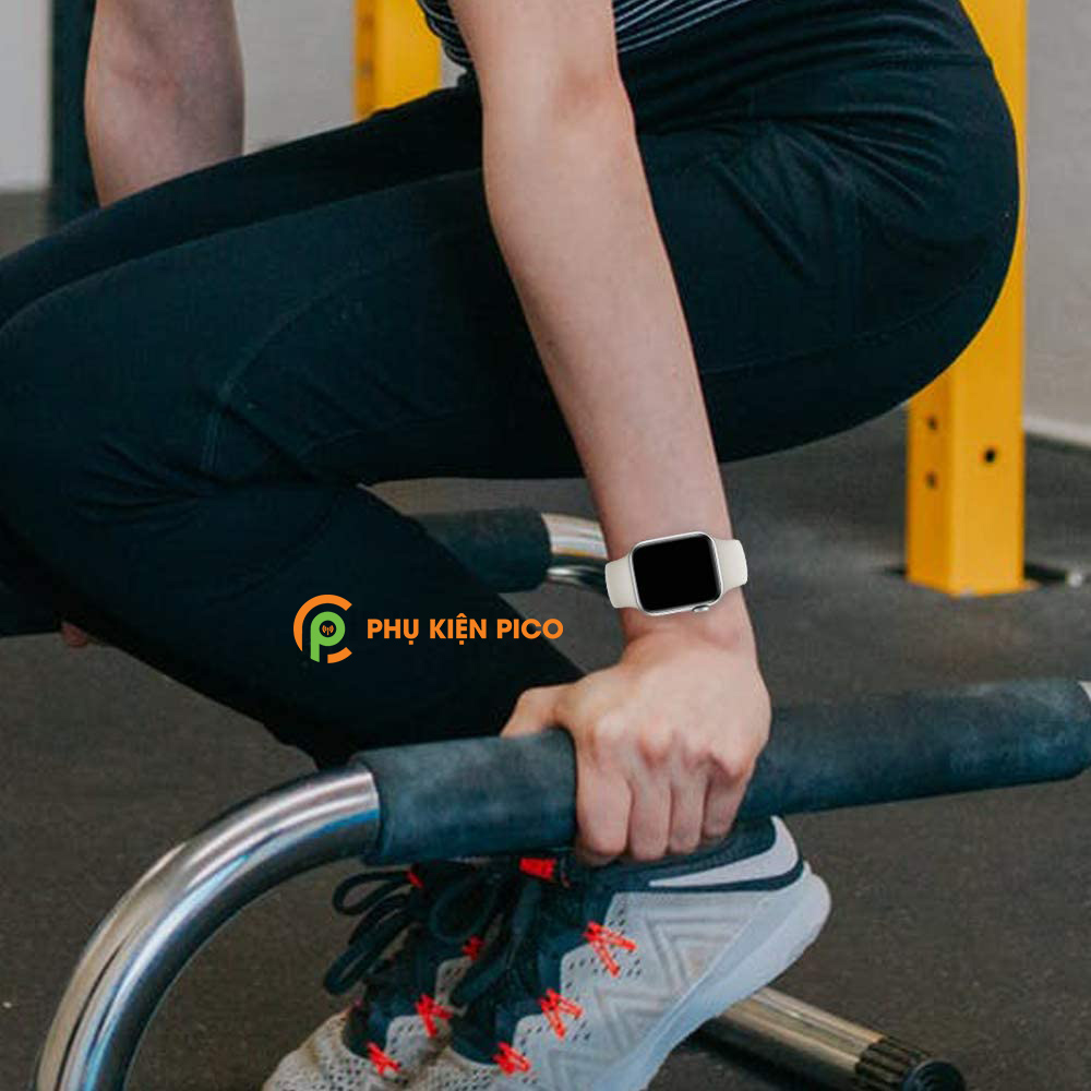 Dây silicon đồng hồ Apple Watch 1/2/3/4/5 size 38/40/42/44mm